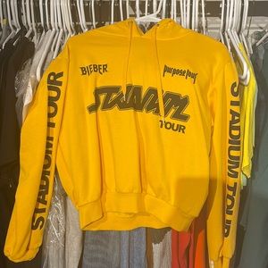 justin bieber stadium tour hoodie